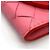 Billetera Bifold de Nappa Bottega Veneta Rosa Roja - vista 3