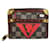 Louis Vuitton Zippy Coin Purse Brown Red Cloth  ref.1486936