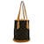 Bucket Borsa tote monogramma marrone Louis Vuitton Pelle verniciata  ref.1486994