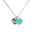 Tiffany & Co Pendente a forma di cuore Return to Tiffany in smalto 925 Argento  ref.1487032