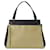 Céline Celine Damen Edge Mittel Lederhandtasche Schwarz Beige  ref.1487086