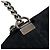 Borsa Tote Chanel Boy in suede nero - vista 17