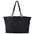 Borsa Tote Chanel Boy in suede nero - vista 3