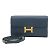 Hermès Cartera larga Hermes Constance To-Go Azul - vista 7