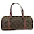 Sac à main Louis Vuitton Monogram Papillon 30 Cuir vernis Marron  ref.1487357