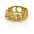 Goldplattierter Bandring Christian Dior - Ansicht 5