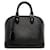 Bolso Alma PM Louis Vuitton Negro Cuero  ref.1487418