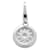 Bulgari Pendentif Bvlgari Tondo Sun Charm en or blanc 18K  ref.1487484