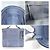 Hellblaue Canvas-Handtasche Christian Dior - Ansicht 9