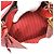 Bolsa Spontini em Monogram Empreinte Louis Vuitton Vermelho - vista 11