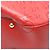 Bolsa Spontini em Monogram Empreinte Louis Vuitton Vermelho - vista 8