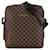 Louis Vuitton Damier Olaf GM Shoulder Bag Brown Leather Plastic  ref.1487600