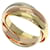 Cartier Trinity Band Ring White gold Yellow gold Pink gold  ref.1487884