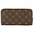 Cartera Zippy Monogram Louis Vuitton Castaño - vista 3