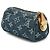 Speedy Pochette in denim Monogram Louis Vuitton Blu - vista 3