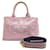 Prada CANAPA Tote Women's Handbag Pink Cloth  ref.1488190