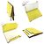 Hermès Funda para tarjetas Hermes Multipris en Amarillo Limón y Blanco Dorado - vista 2