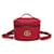 Gucci GG Marmont gepolsterter Leder-Rucksack Rot  ref.1488734