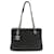 Chanel V-Stitch Chevron Tote Bag Schwarz Leder  ref.1488890