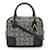 Bolsa quadrada Jacquard Anagram Loewe Amazona 19 Preto Bege Azul marinho Couro  ref.1488905