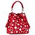 Néonoé Sac à main Louis Vuitton LV x YK Yayoi Kusama Monogram Empreinte NeoNoe BB Blanc Rouge - vue 4