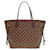 Sac tote Louis Vuitton Neverfull MM Damier Cerise Toile Marron Damier ebène  ref.1489177