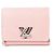 Twist Louis Vuitton Epi-Leder Dreifach-Brieftasche Pink