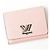 Twist Louis Vuitton Epi-Leder Dreifach-Brieftasche Pink - Ansicht 2