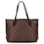 Sac à main Louis Vuitton Damier Neverfull PM Cuir Plastique Marron  ref.1489590