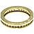 Bulgari Bvlgari B.zero1 Ring aus Gelbgold mit Diamanten - Ansicht 5