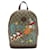 Mochila Gucci GG Supreme Disney Pato Donald Marrom Multicor Caqui Lona  ref.1489631