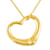 Collar en forma de corazón Tiffany & Co. en oro amarillo de 18 quilates Dorado  ref.1489663