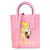 Bolsa Gucci 671623 Colaboração Bananya Rosa Couro  ref.1489690