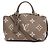 Borsa Petit Palais PM in Monogram Empreinte Louis Vuitton Beige Grigio