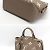 Borsa Petit Palais PM in Monogram Empreinte Louis Vuitton Beige Grigio - vista 4