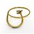 Goldplattierter Bandring von Louis Vuitton - Ansicht 5