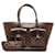 Louis Vuitton Damier Manosque GM Tote Bag Brown Leather Plastic  ref.1489818