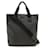 Gucci GG Supreme Tote Bag Black Dark grey Leather Plastic  ref.1490006