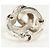 Hermès Hermes Silver 925 Double Horsebit Band Ring Silvery - view 3