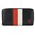 Cartera larga Zippy M62983 Louis Vuitton Negro Blanco Roja