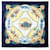 Hermès Écharpe Hermes Carre 90 CAVALIERS PEULS Soie Multicolore Bleu Marine  ref.1490079