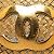 Orecchini a clip placcati in oro Chanel Coco Mark D'oro - vista 3