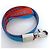 Chanel Blue and Red Nylon Neck Strap - view 5