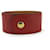 Charm-Armband aus Epsom-Leder Medor von Hermès Rot  - Ansicht 3