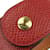 Charm-Armband aus Epsom-Leder Medor von Hermès Rot  - Ansicht 6