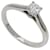 Cartier Solitaire 1P Diamond Platinum Band Ring  ref.1490657