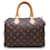 Louis Vuitton Monogram Speedy 25 Handbag Brown Patent leather  ref.1490773