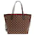 Sac tote Louis Vuitton Neverfull MM Damier Cerise Toile Marron  ref.1490871