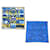 Silk In Hermès Hermes Carre 90 Double Face Scarf Muffler Blue  ref.1490972