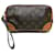 Bolso de Clutch Louis Vuitton Monogram Marly Dragonne PM M51827 Castaño Plástico  ref.1491167